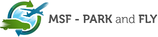 Parken am Flughafen Hamburg | Valet-Parkservice MSF Park and Fly Logo